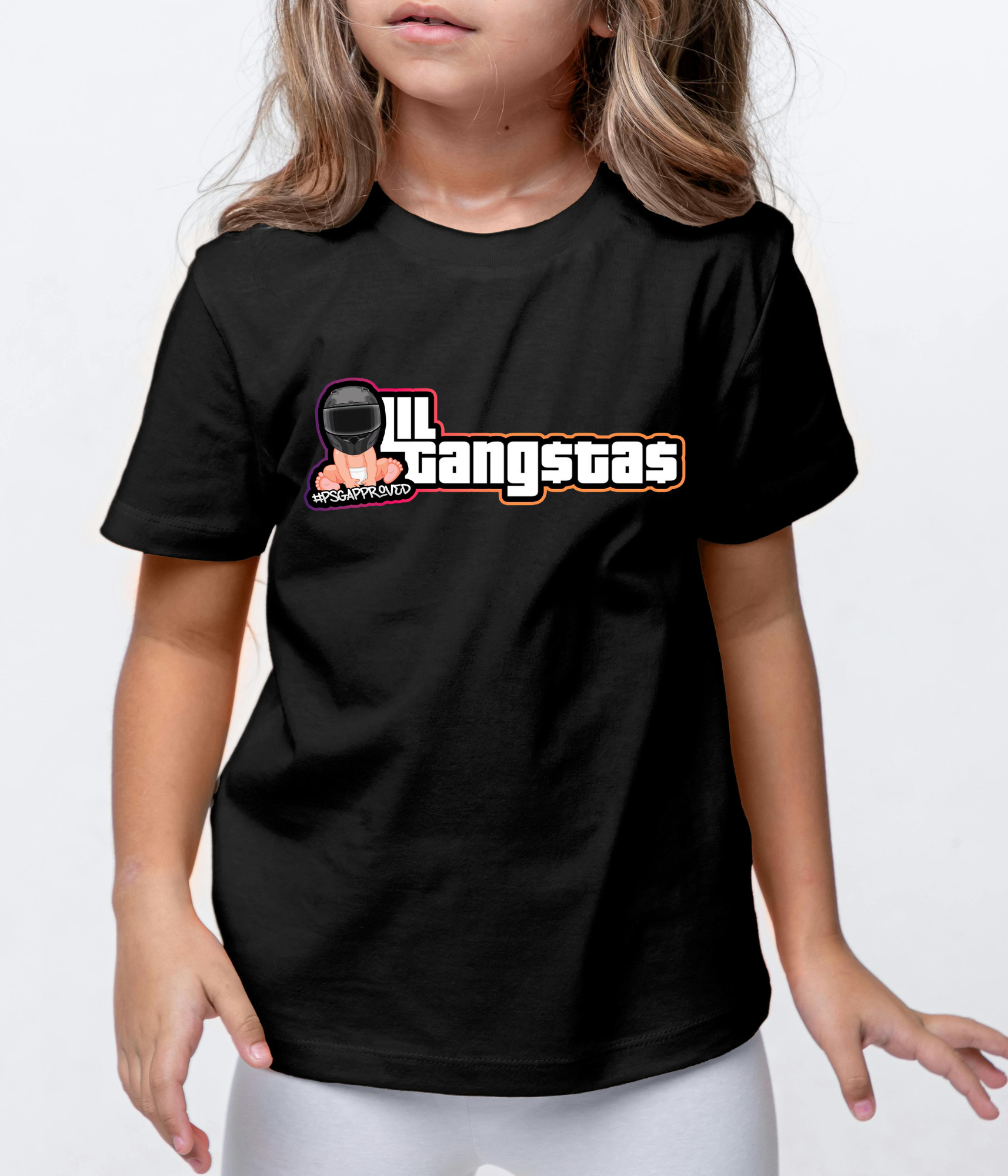 Youth Lil Gangsta's w/ PSG Baby T-Shirt