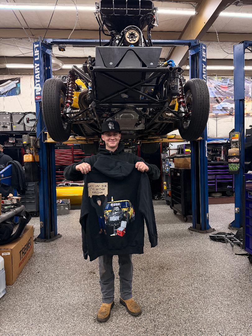 Quit My Job & Go Racing Hoodie
